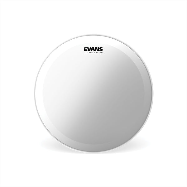 Evans EQ3 Clear Bass Drum Head, 18 Inch