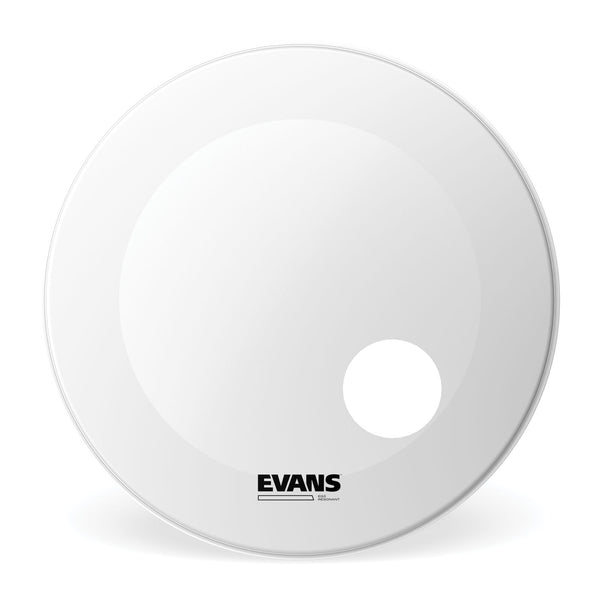 Evans EQ3 Resonant Coated White Bass Drum Head, 22 Inch