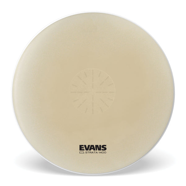 Evans Strata 1400 Power Center Reverse Dot Concert Bass Drum Head, 36 Inch