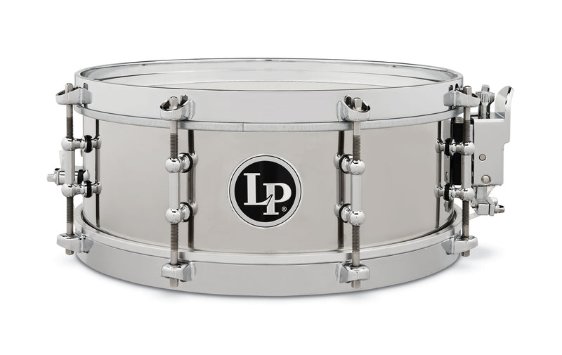Latin Percussion LP4512-S 4 1/5" x 12" Stainless Steel Salsa Snare