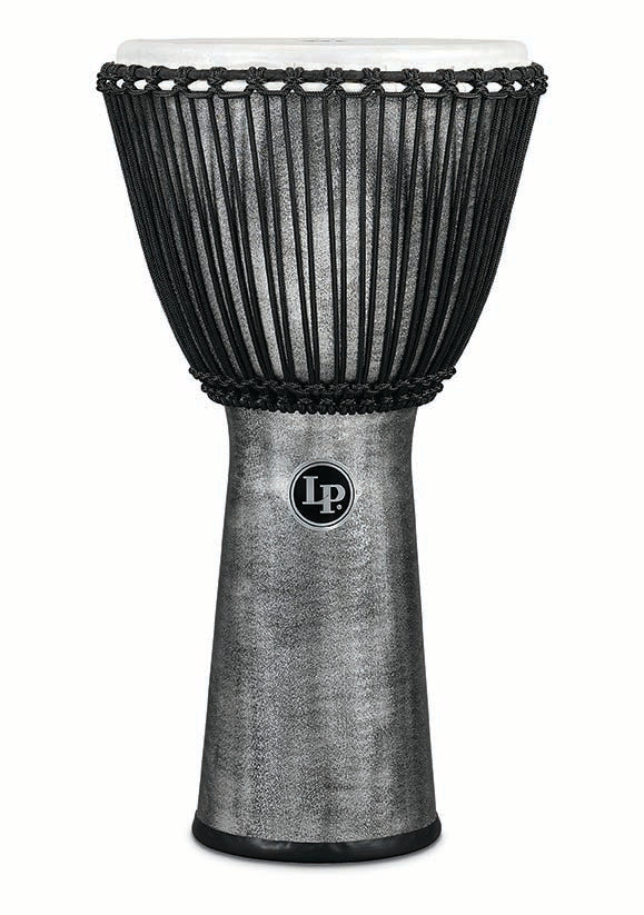 LP World Beat FX 12.5 Inch Rope Tuned Djembe Grey