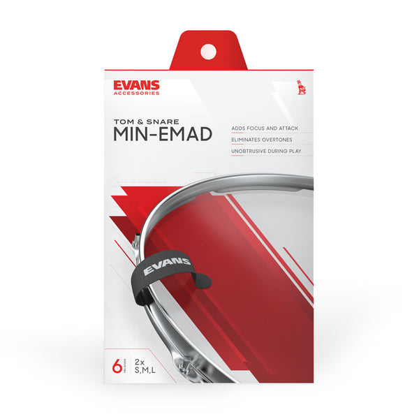 Evans Min-EMAD Tom and Snare Damping