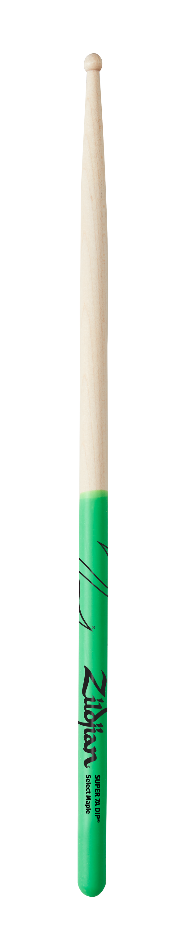 Zildjian Super 7A Maple Green DIP Drumsticks